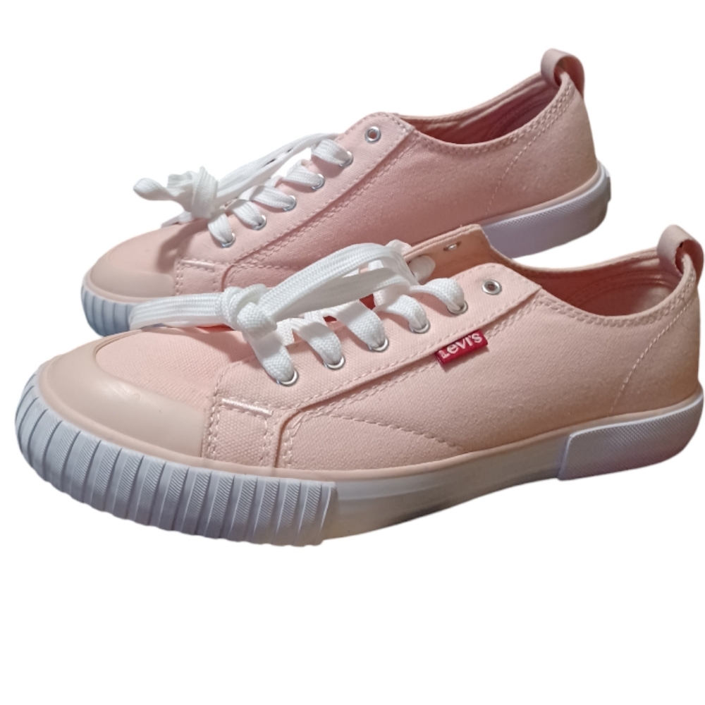 Levi's Anika Blush Pink Low-Top Canvas Sneakers